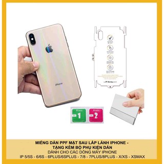 Miếng dán ppf mặt sau lấp lánh  - tặng kèm bộ phụ kiện dán K5-1