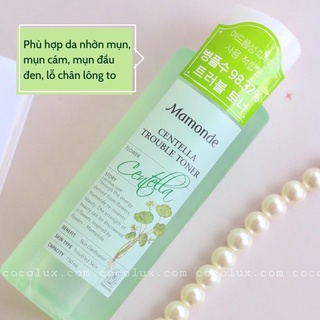 Nước hoa hồng rau má mamonde 150ml