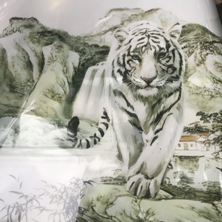 Tranh bể cá 3D Dài 120 cao 50cm - Decal dán bể cá nhiều mẫu, có sẵn keo mặt trước
