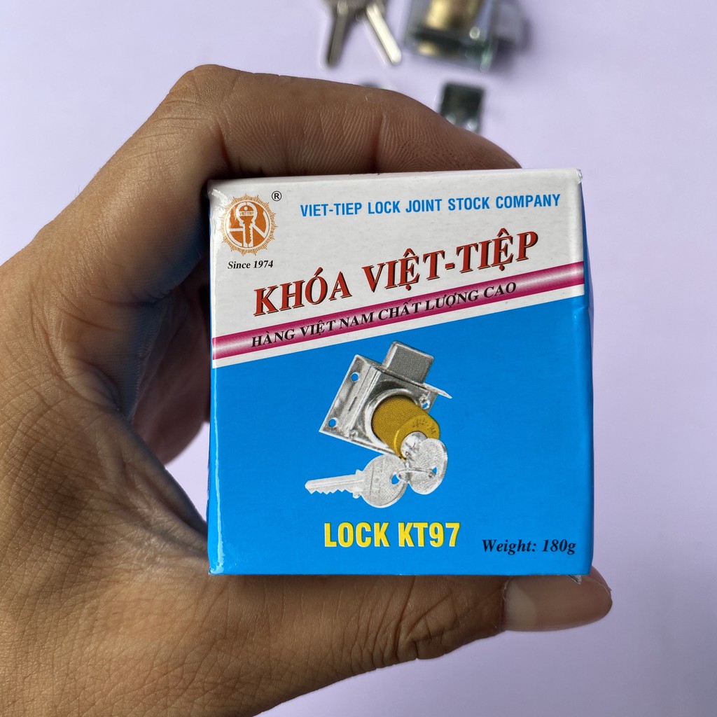 Khoá tủ Việt Tiệp KT97 - Kim Khí Dung Anh