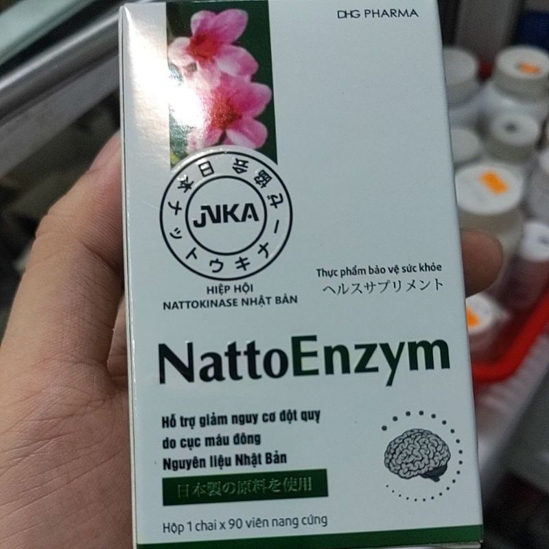 Nattoenzyme - Chai 90v - Phòng ngừa đột quỵ