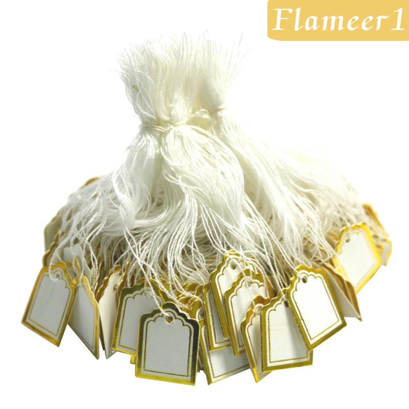 [flameer1] 500 Nhãn Dán Buộc Dây Đồng Hồ / Trang Sức