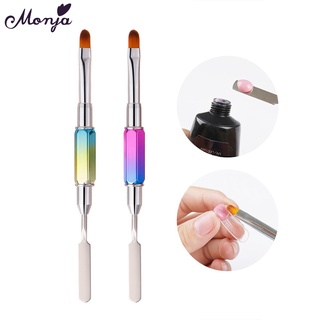 Cọ vẽ móng tay hai đầu nhiều màu sắc bắt mắt tiện dụng