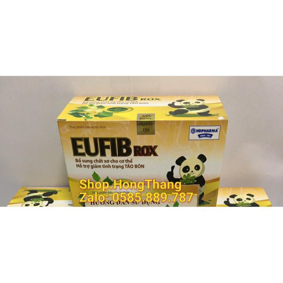 EUFIB ROX bổ sung chất sơ cho cơ thể, giảm tình trạng táo bón, bé bị tiêu chảy, đầy bụng, khó tiêu, rối loại hệ vi sinh