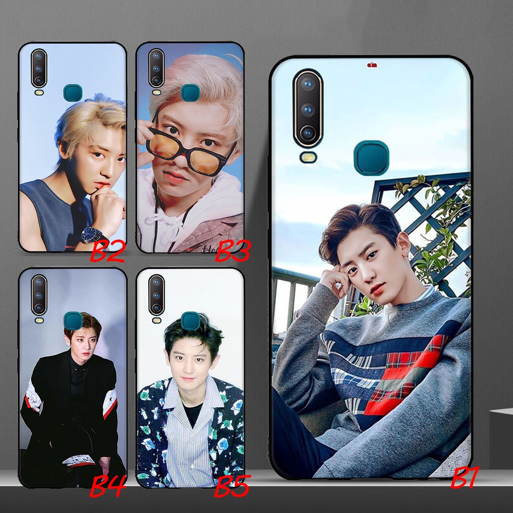 Ốp điện thoại mềm hình EXO Chanyeol cho Vivo Y53 Y55 Y69 Y71 Y81 Y91C Y95 V5 Lite V5 Plus