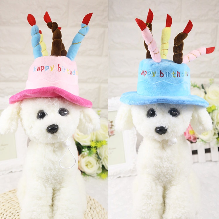 Mũ Nón Sinh Nhật Cho Chó Mèo Thú cưng CANDYPETS MM02