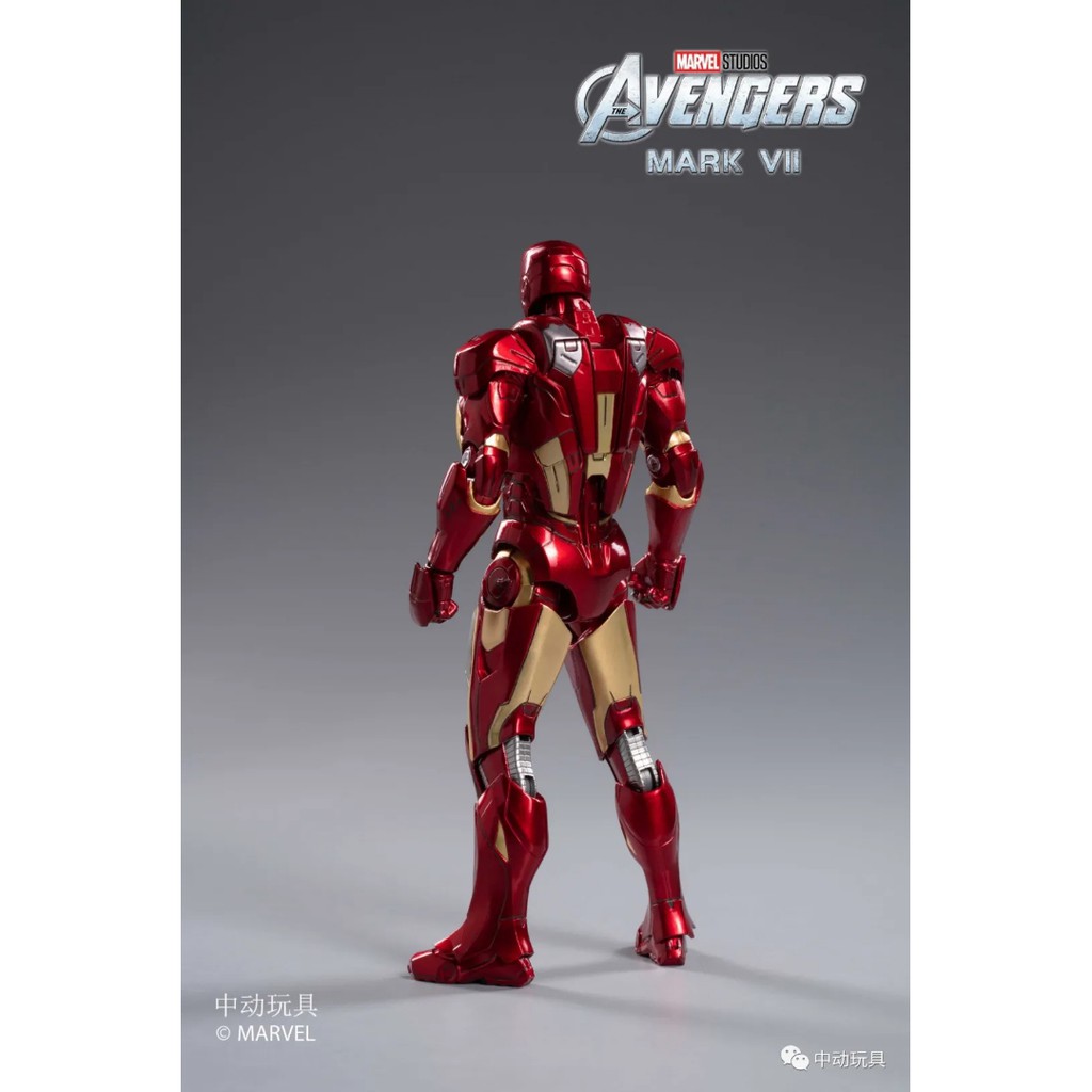 Mô hình ZD Toys Iron Man Mark VII  Scale 1:10