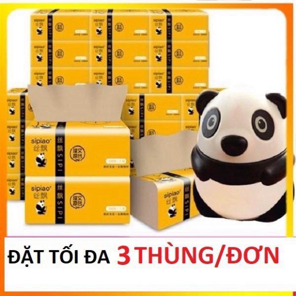 [HOT] 30 GÓI GIẤY ĂN GẤU TRÚC SIPIAO SIÊU DAI (HOT) shop KUMO [HÀNG LOẠI 1]