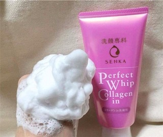 Sữa rửa mặt collagen SENKA