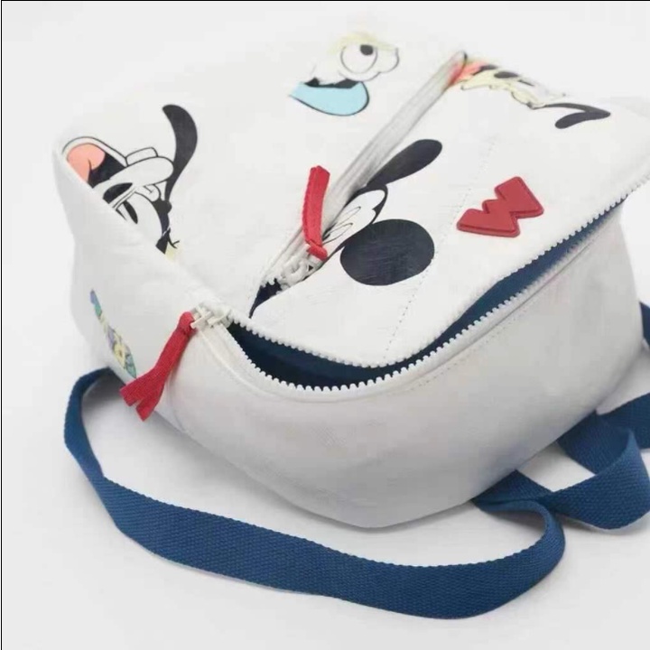 [Hàng mới về] Balo Thời trang Za.ra Mickey Donald tươi mới năng động - Balo túi size Mini