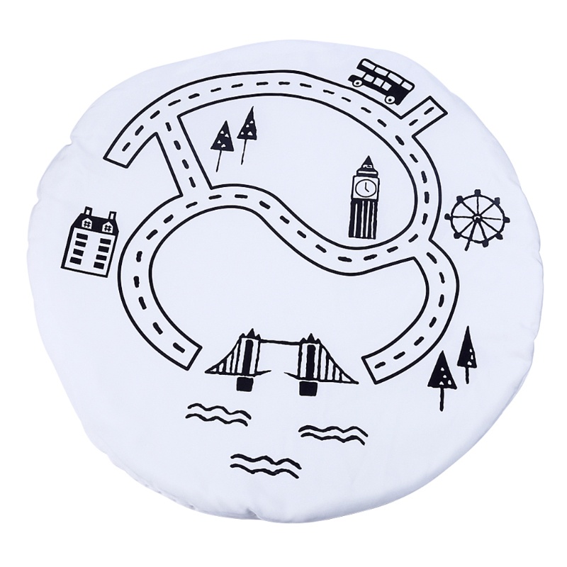 Thảm Tròn Chơi Đùa / Tập Bò Cho Bé