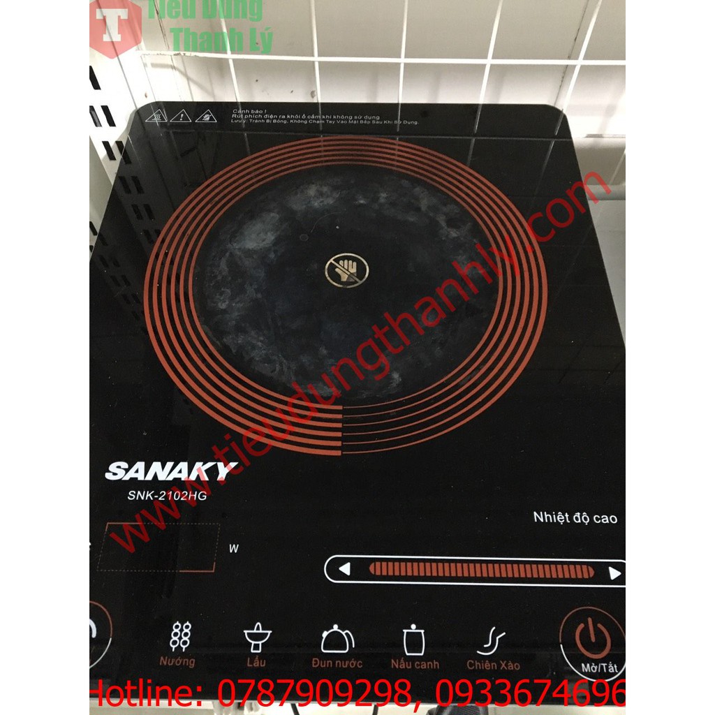 Bếp hồng ngoại Sanaky SNK2102HG - ĐÃ QUA SỬ DỤNG - TẶNG NỒI