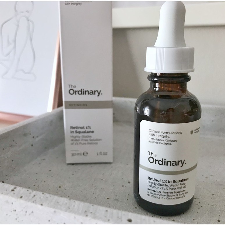 The Ordinary Retinol 1% In Squalane - Tinh Chất ngăn ngừa lão hóa, giảm mụn thần dược The Ordinary