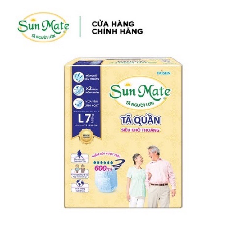 Tã Quần Người Lớn SunMate M8/L7