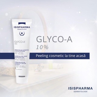 Kem tẩy tế bào chết giúp trẻ hóa da hổ trợ điều trị mụn, nám ISIS Pharma Glyco - A Cosmetic Peeling Cream 10% 30ml