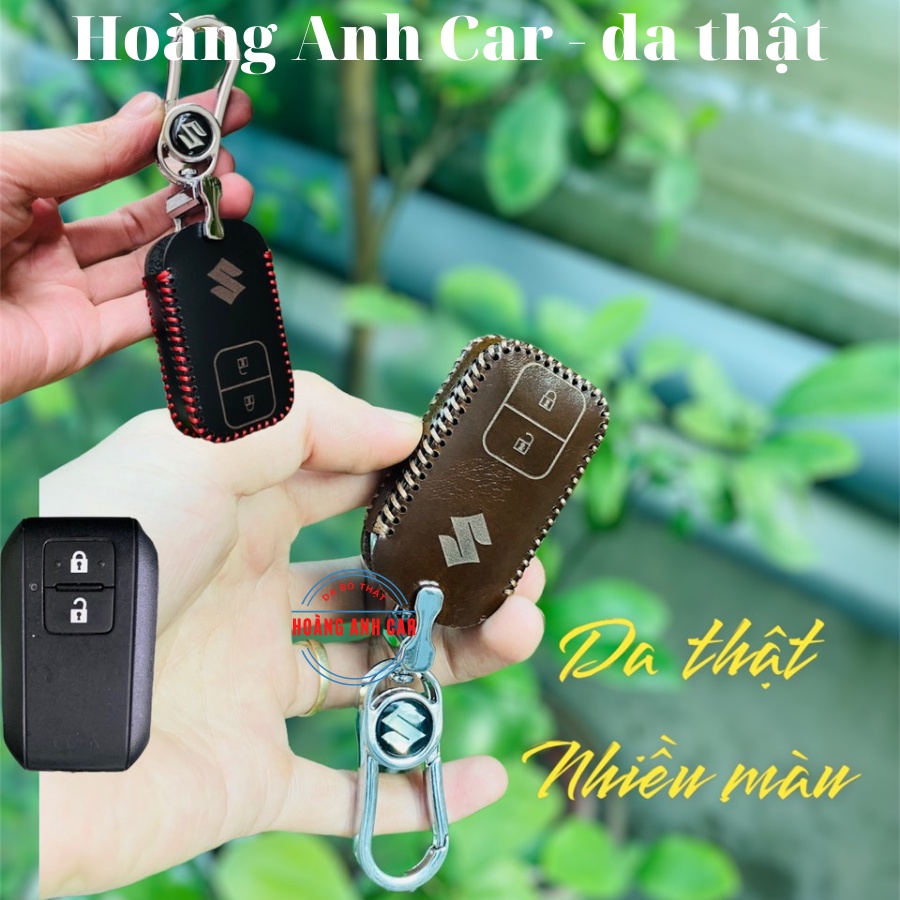 ( Ảnh thật ) Bao Da Chìa Khóa Suzuki XL7, Ertiga, Swift