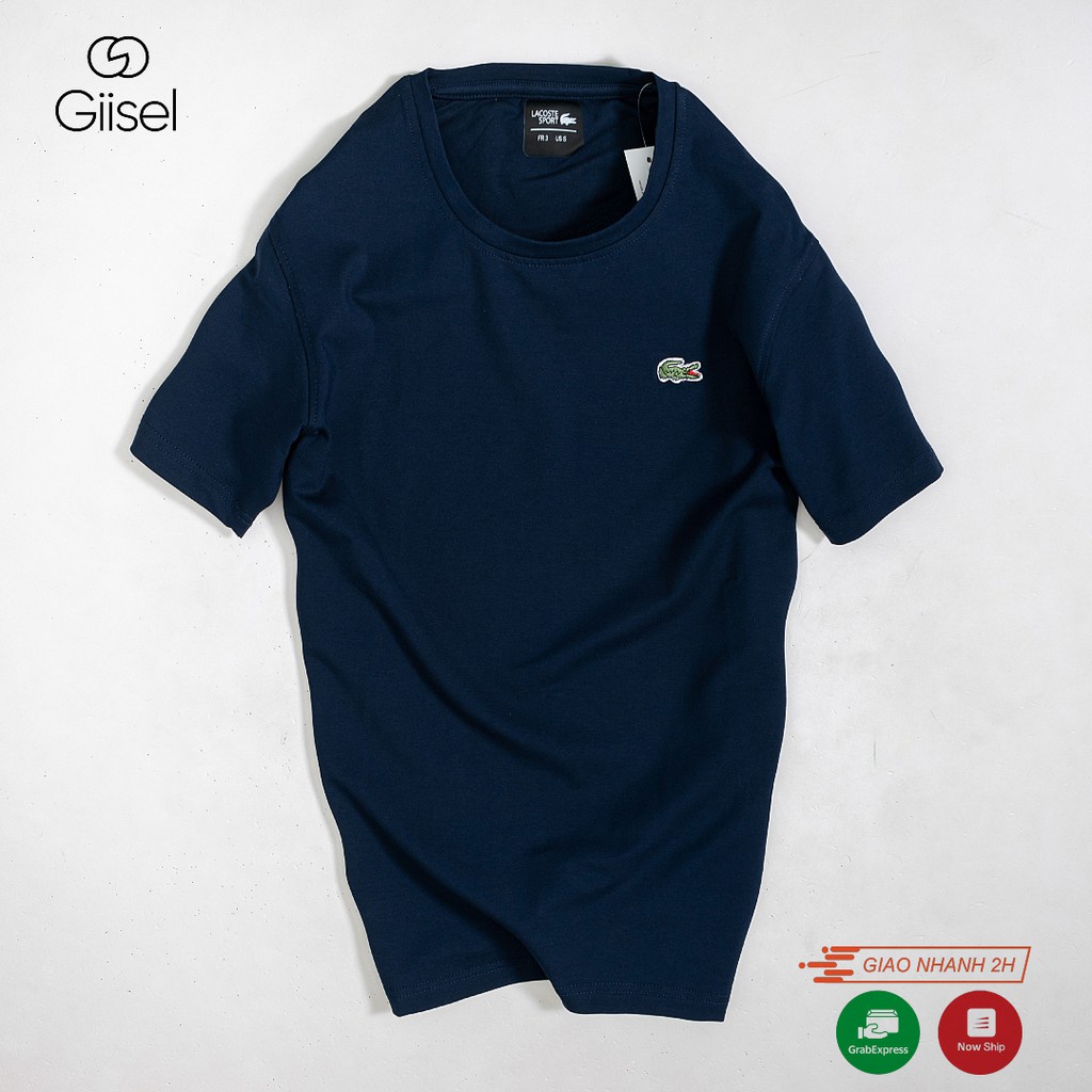 Áo thun phông nam nữ trơn cổ tròn basic cộc tay cotton cao cấp 8 màu đẹp rẻ : đen trắng ghi tím than đỏ vàng xanh - HÀNG