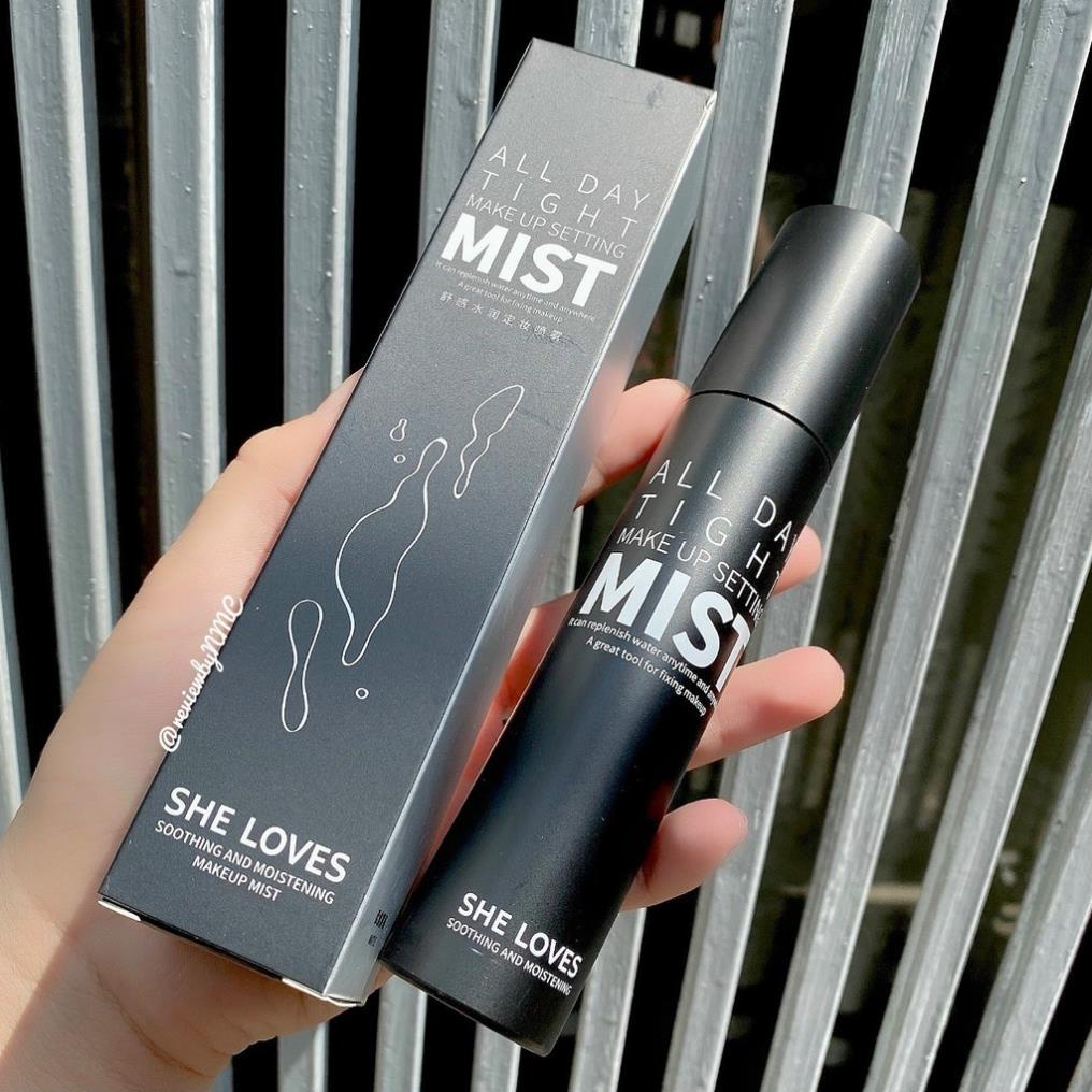 Xịt giữ nền trang điểm kiểm soát dầu Sheloves All Day Tight Makeup Mist 100ml | BigBuy360 - bigbuy360.vn