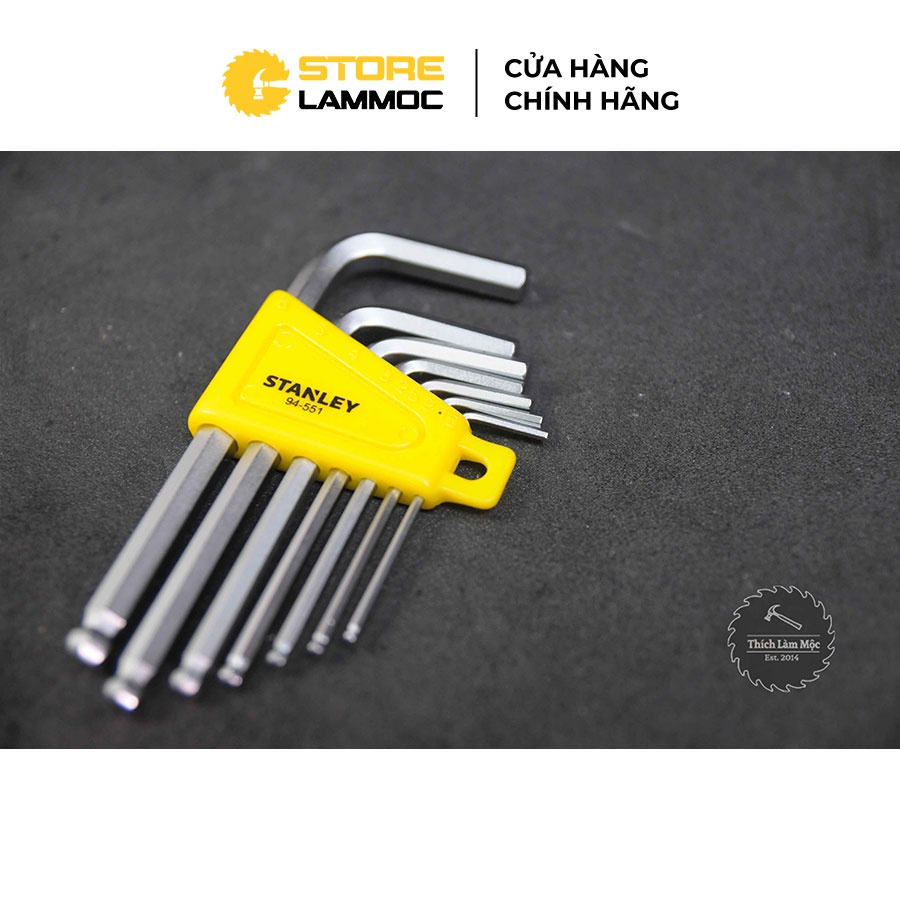 Bộ Lục Giác 1.5-6mm 7 Chi Tiết STANLEY 94-551