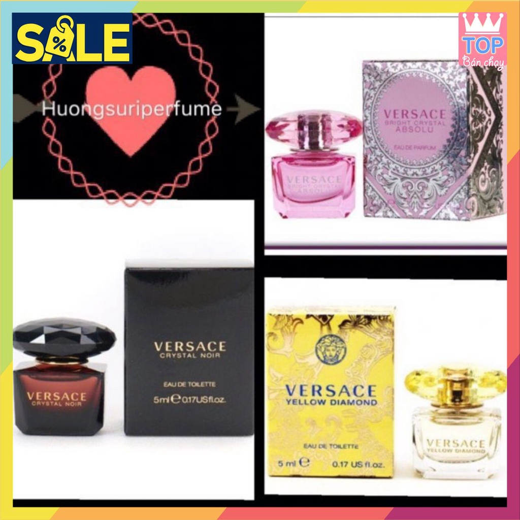[ Hàng HOT ] Nước Hoa VERSACE Mini 5 ml
