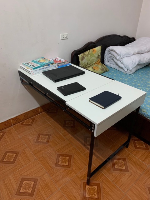 BÀN GẤP THÀNH KỆ TREO TƯỜNG THÔNG MINH | BigBuy360 - bigbuy360.vn