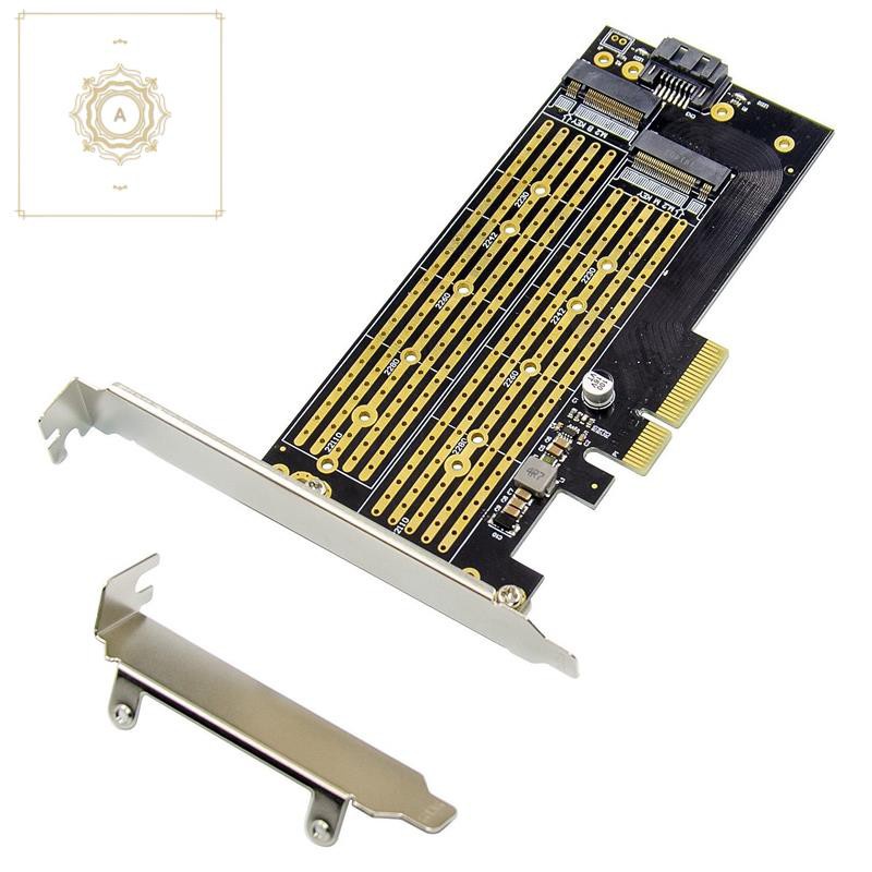 Card Mở Rộng Pci-E X4 M.2 B & M Key Nvme Ssd Pcie M.2 Nvme Ssd Thẻ