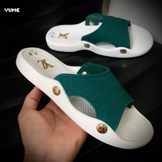 [Bản Đẹp Nhất 2021] - Dép Lv Nam Quai Ngang Cao Cấp Mềm Mại Êm Chân