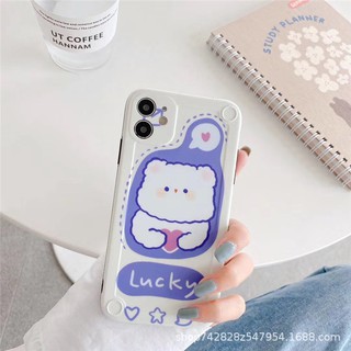 Ốp iPhone Gấu Lucky iPhone 7Plus/8Plus/X/Xs Max/11/11 Pro Max - ốp iphone