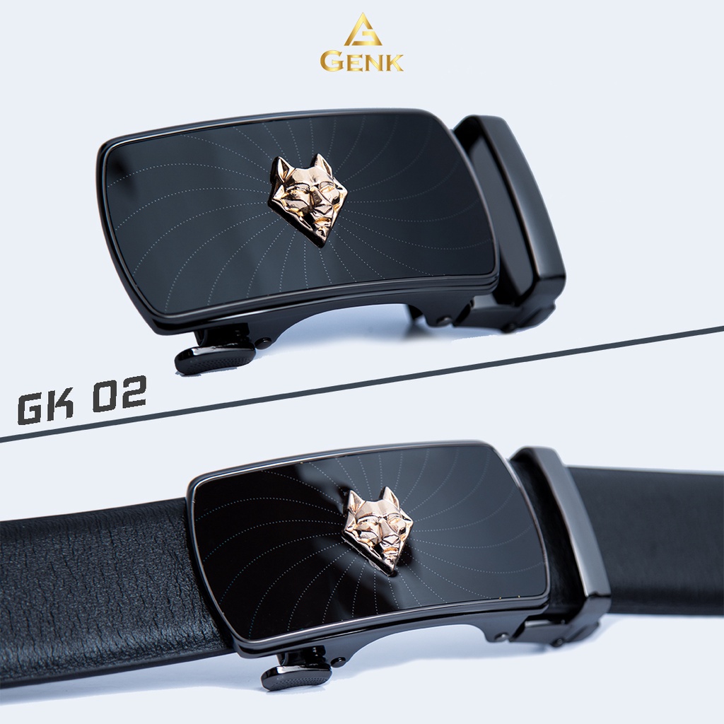 Thắt Lưng Nam Da Nappa Nguyên Thuỷ Cao Cấp Genk-GDL15