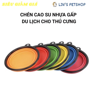 Chén gấp du lịch cho thú cưng tiện lợi