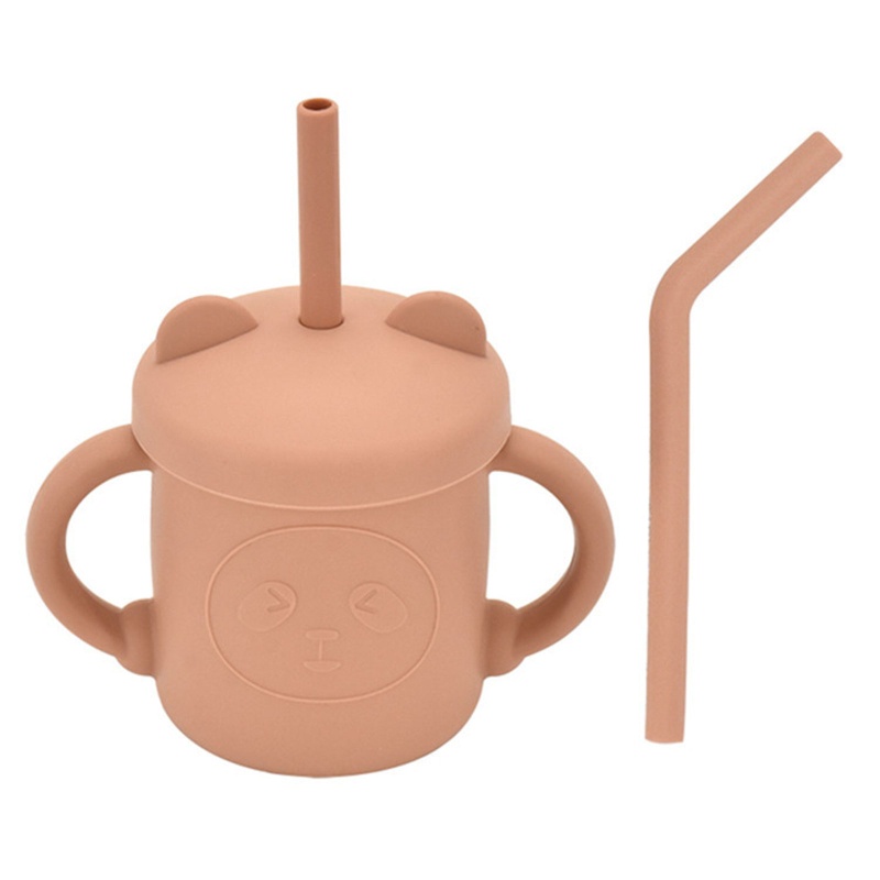 Bình Nước Silicone Không BPA Cho Bé Tập Ăn