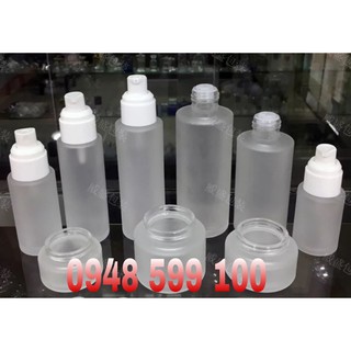 CHAI THỦY TINH SIRUM 20ML - 80ML CAO CẤP