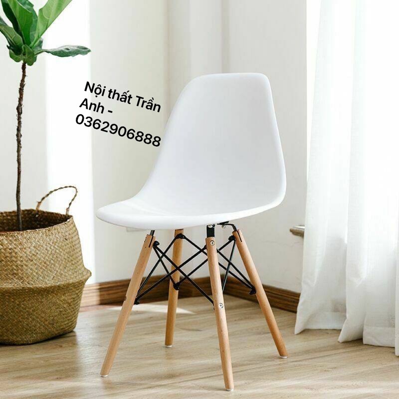 Ghế nhựa eames nhập khẩu - j01 ( BH 1 năm lỗi sx )