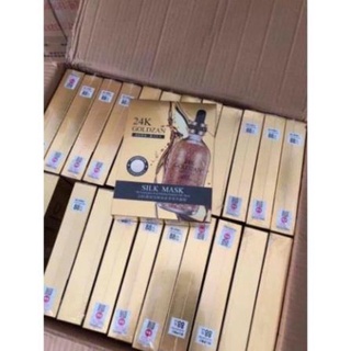 Mặt nạ lụa vàng 24k Goldzan (lẻ 1 miếng)