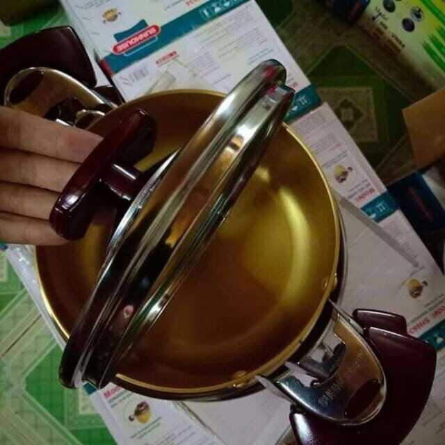 Bộ 3 nồi nhôm Anod Sunhouse SH 6634