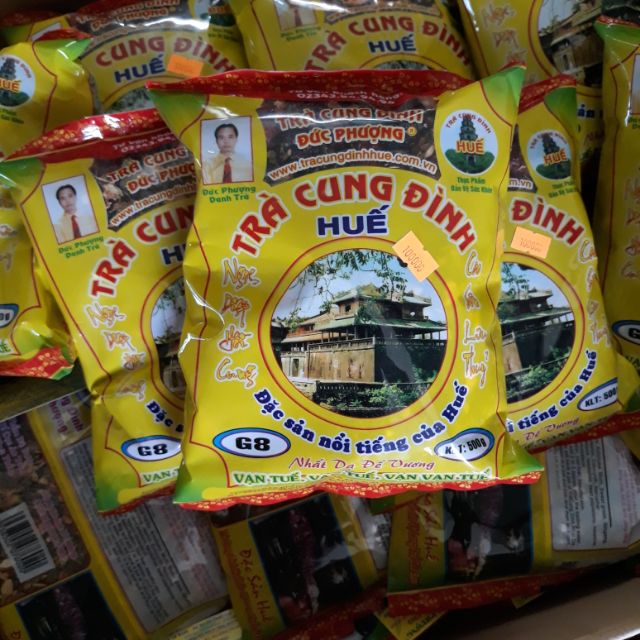 Trà cung Đình Đức Phượng G8( 5 gói 500gr chính hãng)
