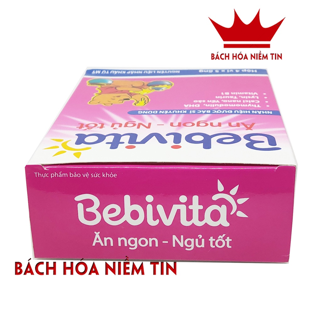 Siro giúp bé ăn ngon Bebivita - Bổ sung Vitamin, Enzyme, khoáng chất- Giúp bé ăn ngon, ngủ tốt, giảm rối loạn tiêu hóa,