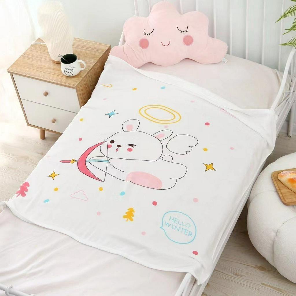 Chăn lụa siêu mềm mịn cho bé