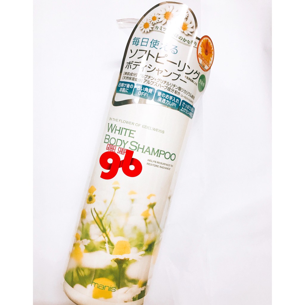 Sữa tắm Trắng Manis , sữa tắm trắng toàn thân White Body Shampoo Manis – Chai 450ml | BigBuy360 - bigbuy360.vn