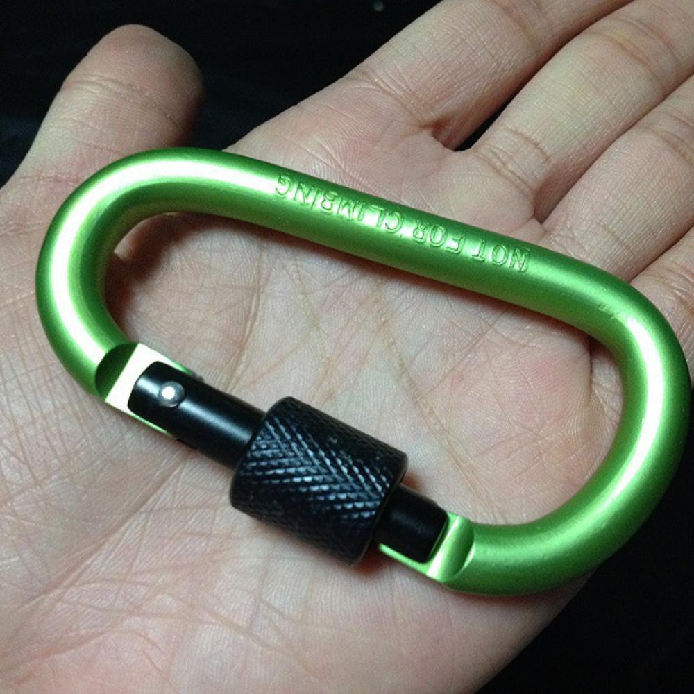 1 Chiếc Kẹp Nhôm EDC Hình Chữ D