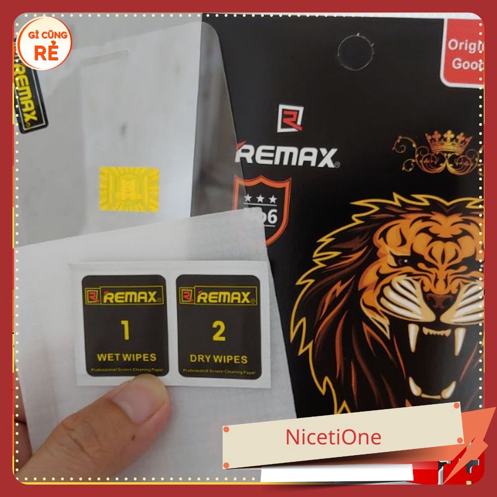 Kính cường lực Remax 0.1mm iPhone 13/13promax/12/12promax/11/11promax/xs/xsmax/xr/6/7/8/6plus/7plus/8plus trong suốt