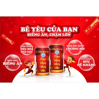 Combo 5 hộp MEN SỐNG HỒNG YẾN chỉ 850k/5h