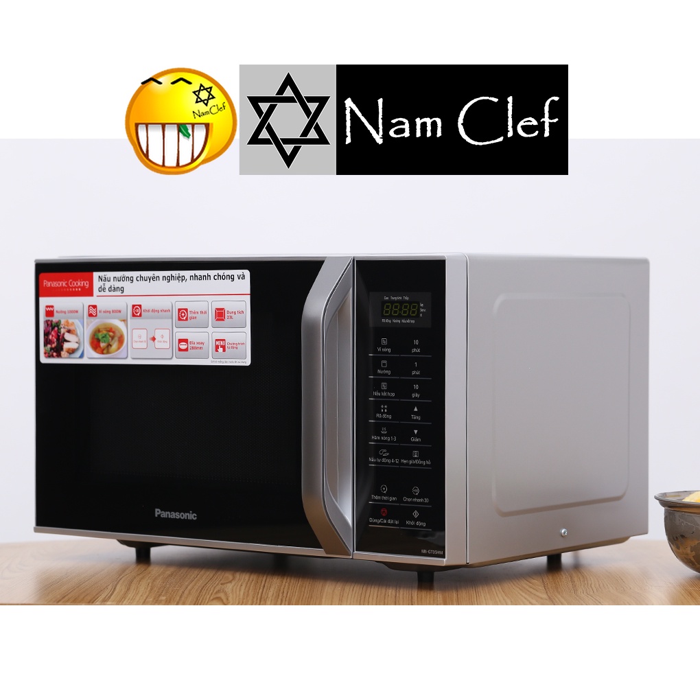 Lò vi sóng điện tử có nướng Panasonic NN-GT35HMYUE 23 lít - Hàng tồn kho thanh lý