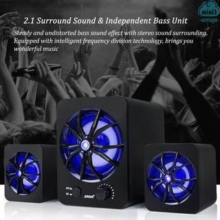 Loa Máy Tính Có Đèn Led Sada D-207