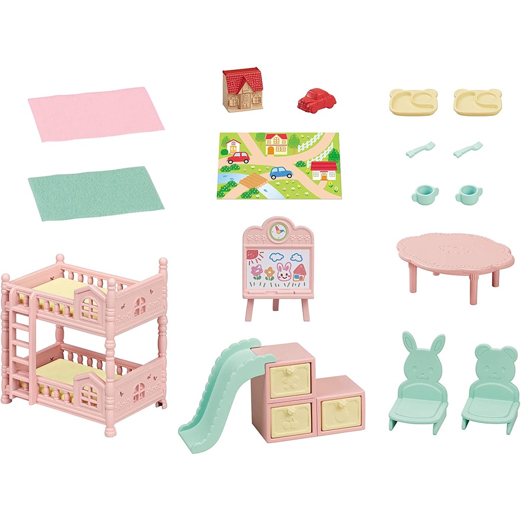 Sylvanian Families Bộ Nội Thất Phòng Em Bé Sinh Đôi Baby Room Set