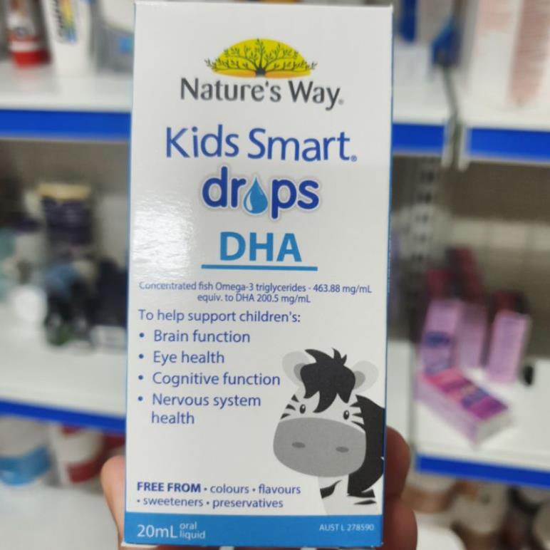 DHA Dạng Giọt - Nature’s Way Kids Smart DHA Drops, 20ml