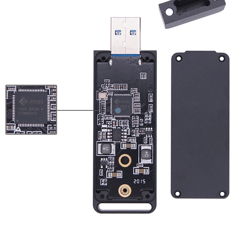 Hộp Đựng Ổ Cứng Ssd Nvme Nvme Sang Usb M.2 Nvme Box 10gbps Usb3.1 Type-A Pcie M2 Ssd