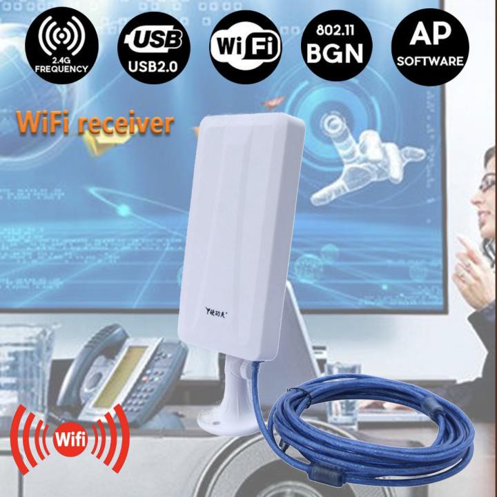 Bộ tăng cường thu sóng Wifi 10m dùng ngoài trời - Home and Garden