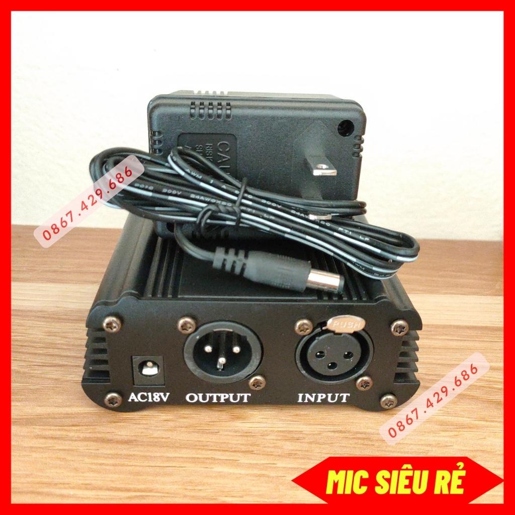 Nguồn Phantom 48V Dùng Cho Các Dòng Mic 48V Như K200, K320, SM8B, K600, K850, AKG P120... Siêu Bền Siêu Tốt