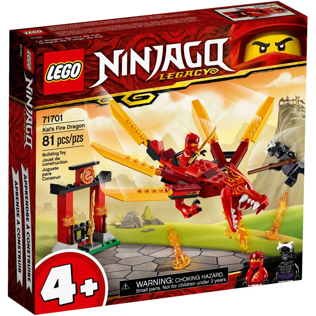 LEGO 71701 Ninjago - Rồng Lửa Của Kai